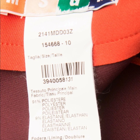 NWT MSGM Milano skirt - Picture 6 of 8